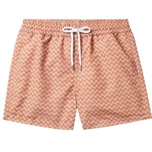 Frescobol Carioca Mens Swim Trunks  Large  Drawstring Lined Mint Condition